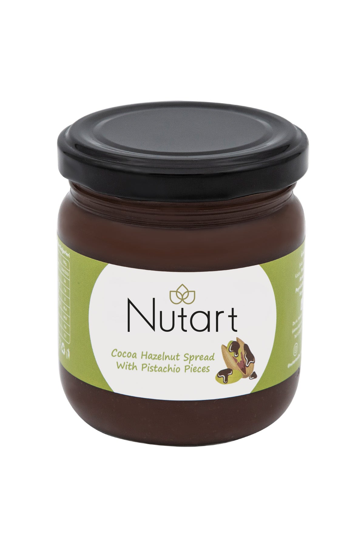Cocoa Hazelnut Spread with Pistachio Pieces