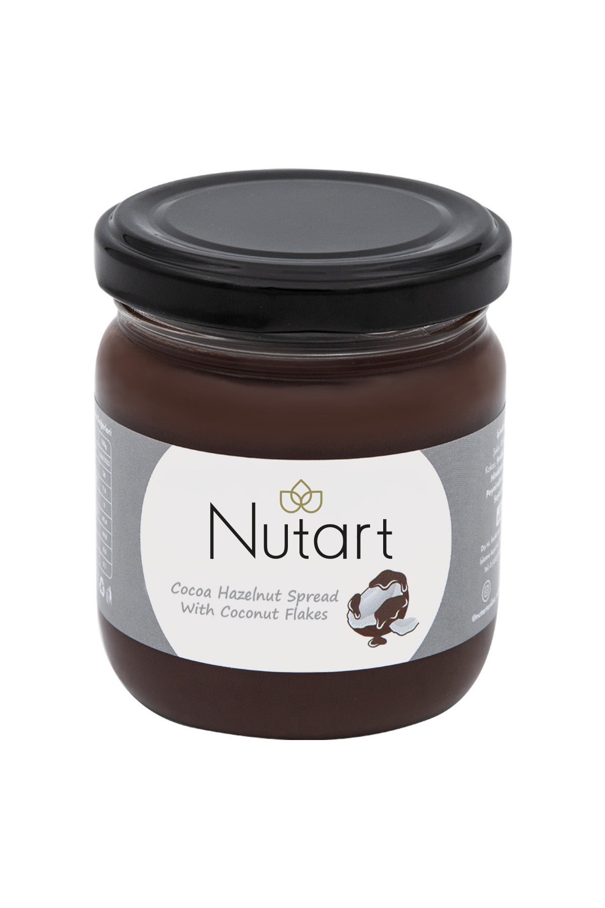 Cocoa Hazelnut Spread with Coconut Flakes